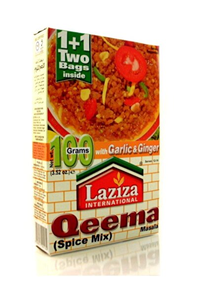 Laziza İnternatıonal LAZIZA Qeema Masala (Condiment pentru carne tocată) 100g