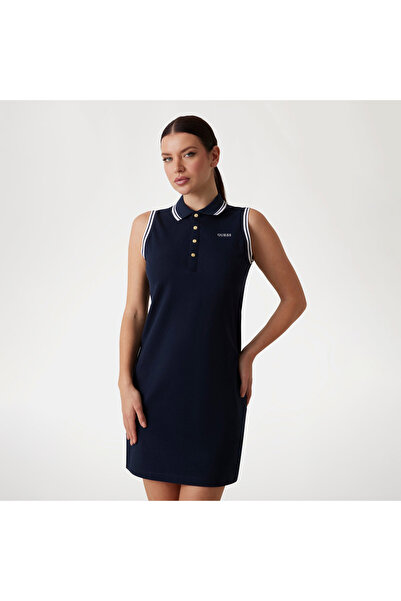 Guess Amaryllis Kadın Lacivert Elbise