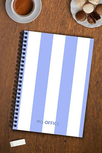 MG Office Vellum Notebook A5 Spiral 80 sheets Marine Essence | White Vellum Notebooks 80g/m2