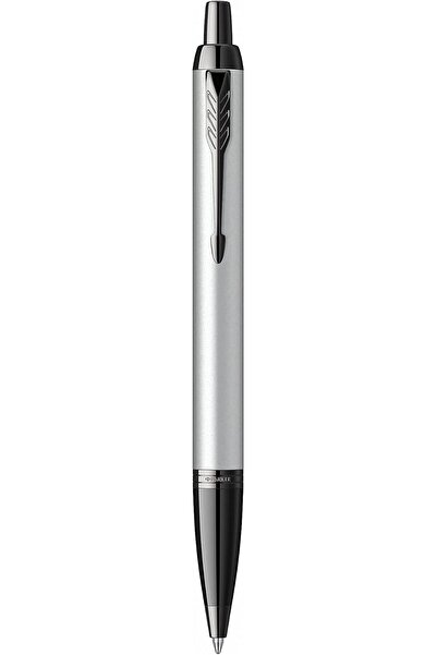 Parker Parker AM Ballpoint Pen | Matte Gray with Black Edges | Medium Point Blue Refill - 9812