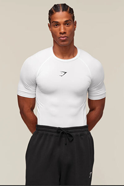 Gymhard Shark Element Short Sleeve Compression T-Shirt