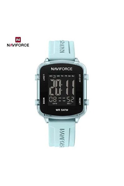 Naviforce Women's Fashion Transparent Waterproof Silicone Strap Watch