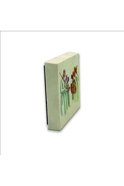 Souvenest Middle East Visual Printed Natural Stone Magnetkrg-077 Refrigerator Ornament