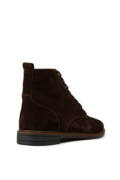 Deery Women's Genuine Suede Brown Boots