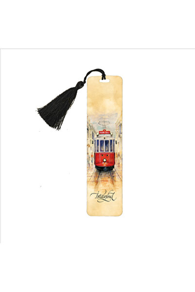 Souvenest Nostalgic Tram Printed Bookmark 19cm X 5cm |   Bookmark-91