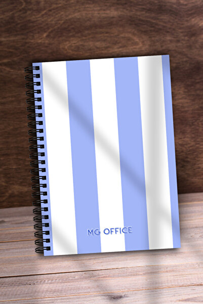 MG Office Vellum Notebook A5 Spiral 80 sheets Marine Essence | White Vellum Notebooks 80g/m2