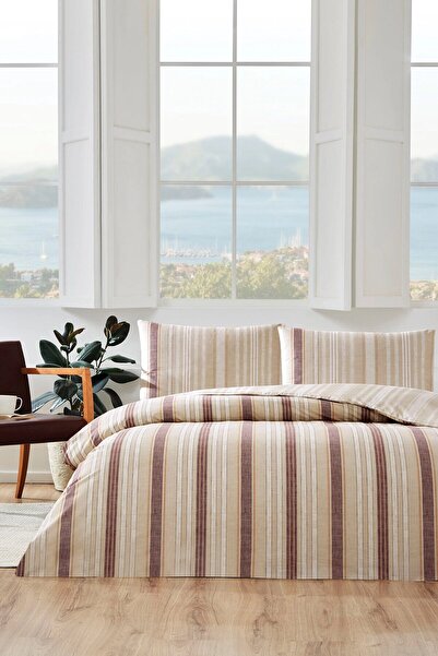 Özdilek Set de lenjerie de pat dublu cu elastic Linea Nova