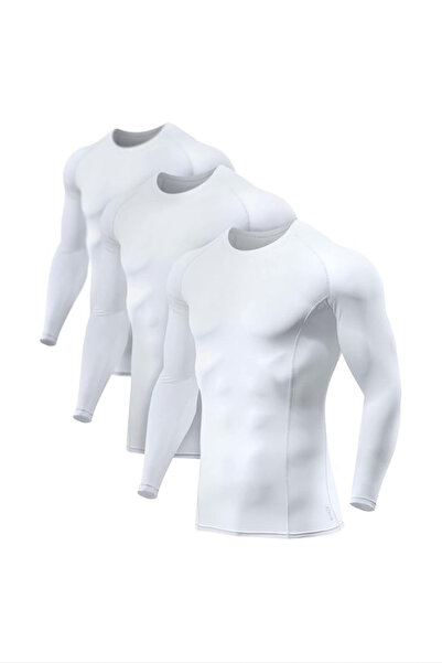 Gymhard Ανδρικό μακρυμάνικο μπλουζάκι θερμικής συμπίεσης 3 τεμαχίων Badi