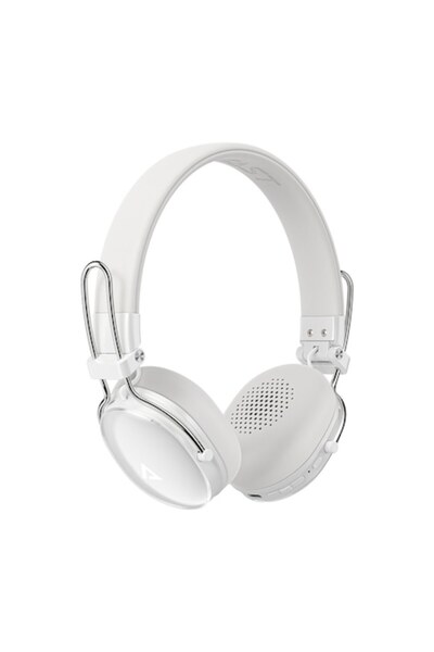 Acefast H7 Wireless Headphones Type-C, Bluetooth 5.4, IP54, Hi-Fi, 500mAh - Pearl White