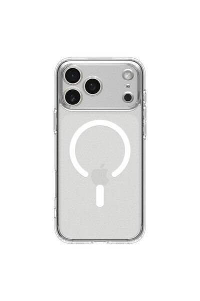 OEM High Protection Case for iPhone 17 Pro, Ultra Hybrid MagSafe, S27, Silicone, FrostPearl White