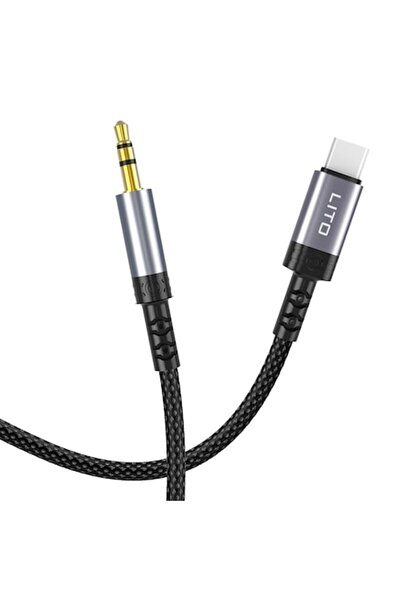 Lito Type-C to 3.5mm Jack Audio Adapter Cable (LA01) - Black