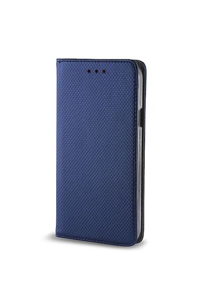 E-ART Carcasă inteligentă cu magnet pentru Samsung Galaxy J3 (2016) J320 - Bl...