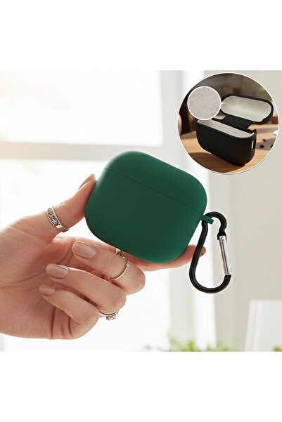 CaseOnn حافظة أبل إيربودز الجيل الرابع/مع خاصية إلغاء الضوضاء النشط مع حزام، ...