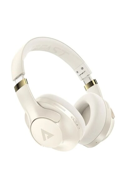 Acefast Căști wireless Bluetooth 5.3, Hi-Fi, reducere activă a zgomotului, IPX4 - Bej