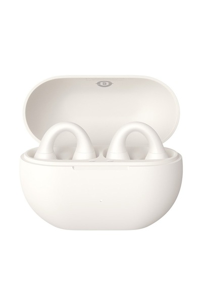 OEM Baseus C40 Adaptive Open-Ear True Wireless Earphones, ENC, Bluetooth 5.4, USB-C, White