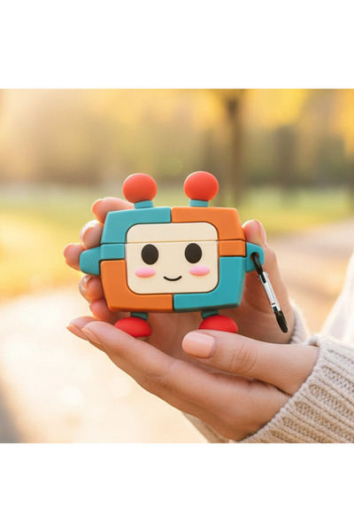 CaseOnn حافظة Apple AirPods Pro الجيل الثاني مع شخصيات روبوتية