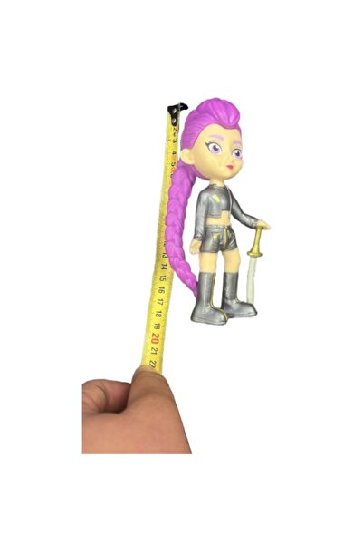 victiny Mira K-Pop Demon Hunter Figure, Pink Multicolor, 18-19 cm