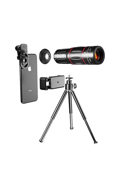 Danex 28x Telephoto Lens Kit for Phone S12, Silicon Flex, Deep Dark