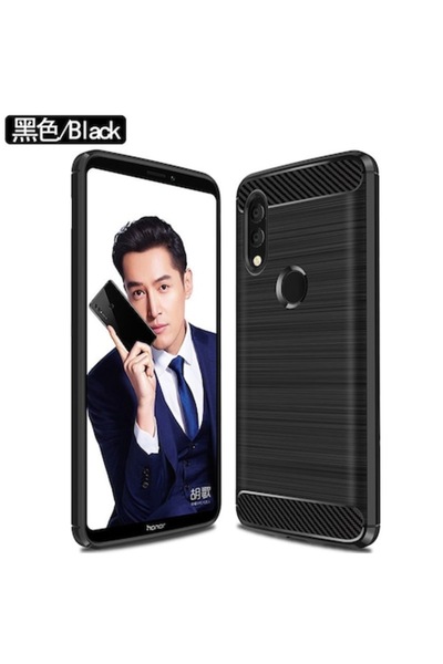 SOHO Protective Case for Honor 90 Lite/X50i, TPU Carbon, Black