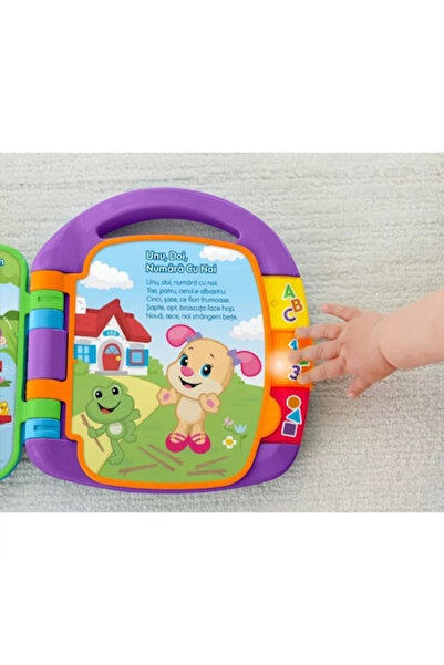 FISHER PRICE Fisher Interactive Toy, Laugh&Learn, Wonderful Storybook in Romanian