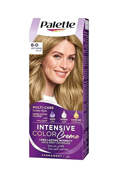 Palette Intensive Color Cream 8-0 Light Blonde