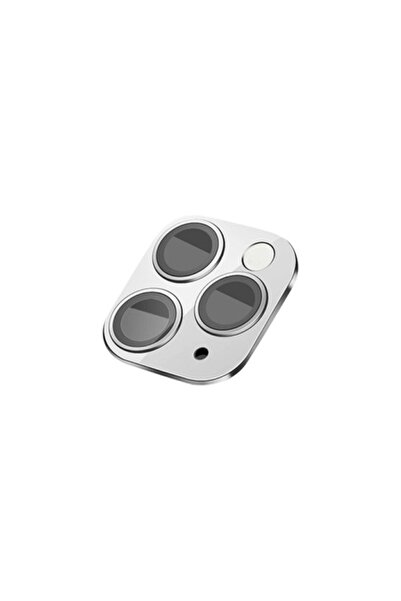 SOHO Protecție cameră pentru iPhone 11 Pro Max, sticlă securizată, 9H, albă