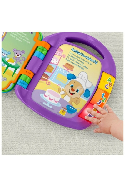 FISHER PRICE Fisher Interactive Toy, Laugh&Learn, Wonderful Storybook in Romanian