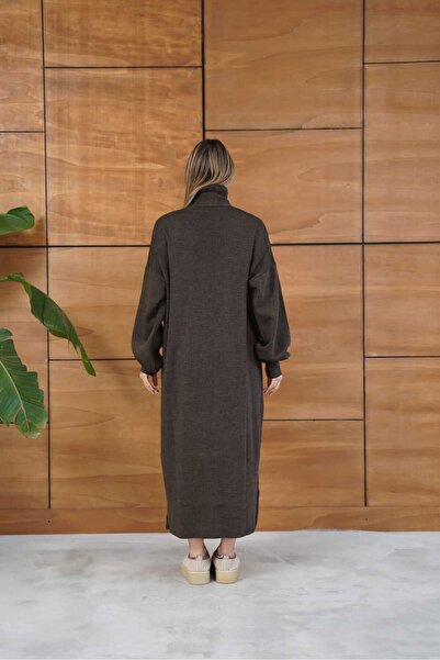 REDMİNA fashion Winter Elegance: Knitwear Dress and Cardigan Set