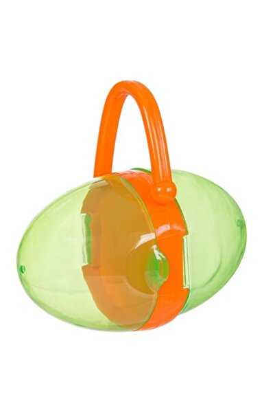 OEM Cutie dublă pentru depozitarea suzetei, plastic, verde/portocaliu, 12x6x6 cm