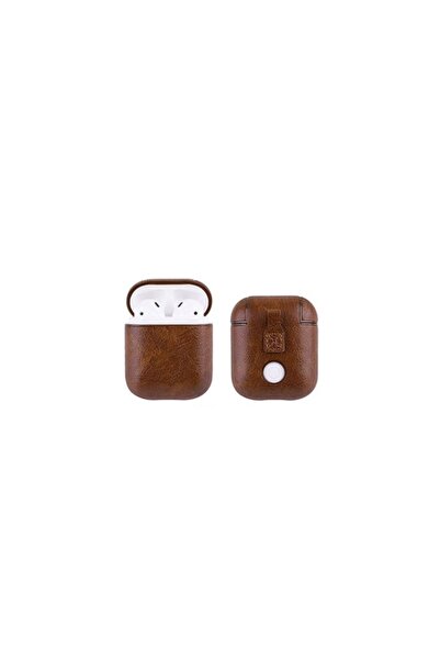 SOHO Leather case for Apple AirPods, Brown