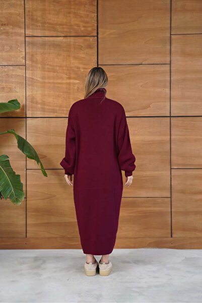 REDMİNA fashion Winter Elegance: Knitwear Dress and Cardigan Set