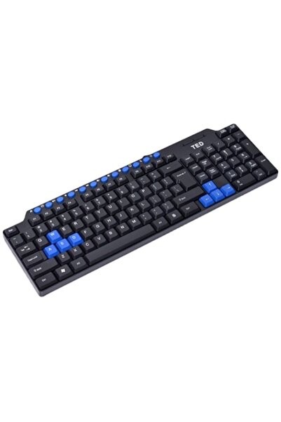 Bibilel AXT-BBL4408 Wired USB Standard Keyboard (Black)