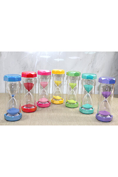 MEKs Colorful 30 Minute Hourglass with Plastic Frame