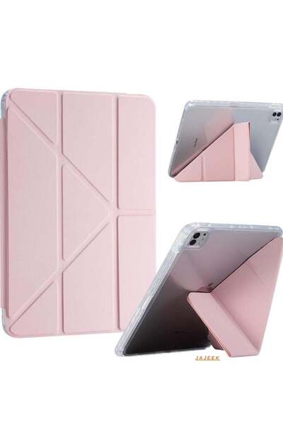 JAJEEK iPad Pro 11 2024 Case (5th Gen, M4) – Pencil Holder, Adjustable Stand,...