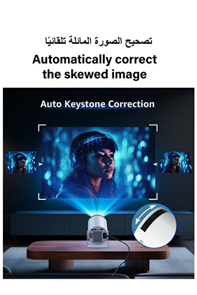 OEM Projector 4k full hd wifi Support Portable A projector can be used for gaming