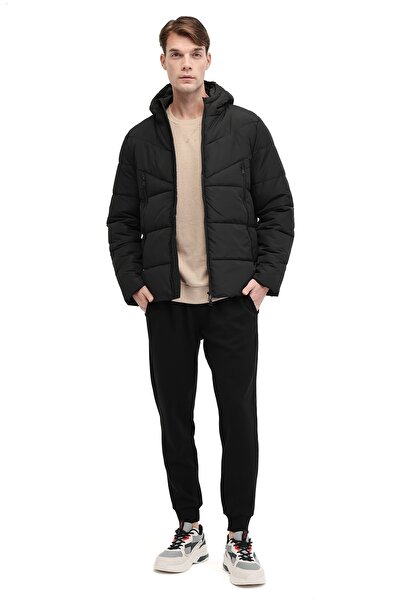 Kinetix Ml Block Coat 5Pr Black Men's Short Coat