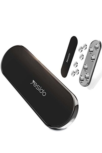 Yesido حامل سيارة مغناطيسي C83 مع ورقتين معدنيتين - متوافق مع الأجهزة مقاس 3....