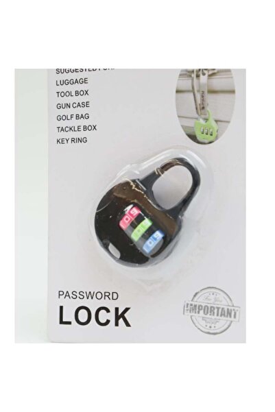 Salon System Luggage Zipper Lock