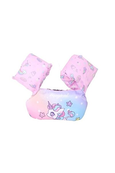 Danex Children's life jacket with swim fins, Danex, Purple, Unicorn model