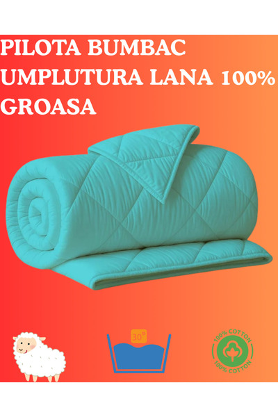 Ralex Ranforce Cotton Duvet, 100% Thick Wool Filling