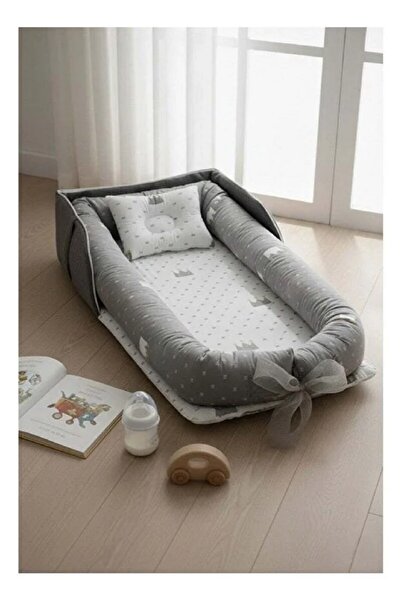 Fun Moment Portable cotton baby cot, foldable, 85 x 45 x 12 cm