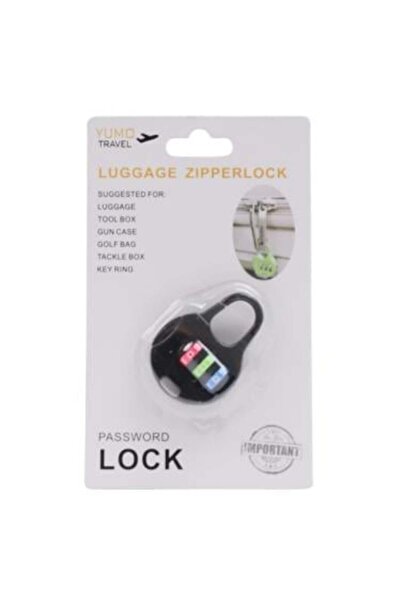Salon System Luggage Zipper Lock