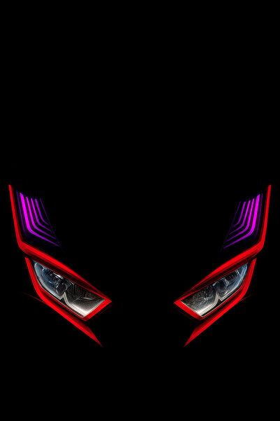 MotoFolyocum Honda Pcx 125 Çift Renk Far Filmi Folyo 2021-2024