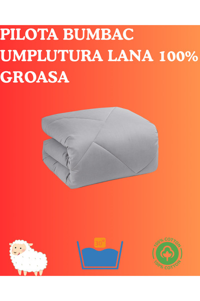 Ralex Ranforce Cotton Duvet, 100% Thick Wool Filling