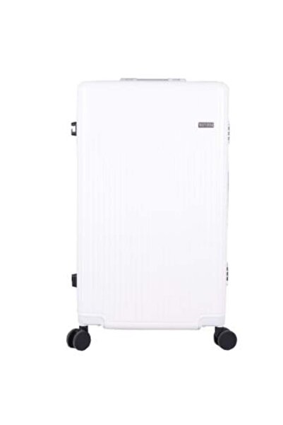 Salon System White Large Travel Suitcase MYBOX-28W -