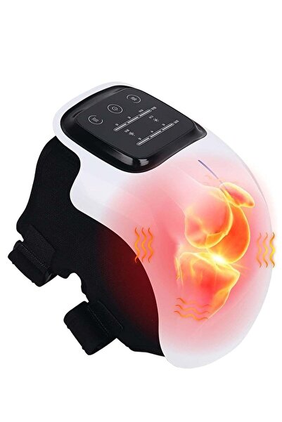 JAJEEK Knee Massager with Large LED Screen – Rechargeable Wearable Heat Massager