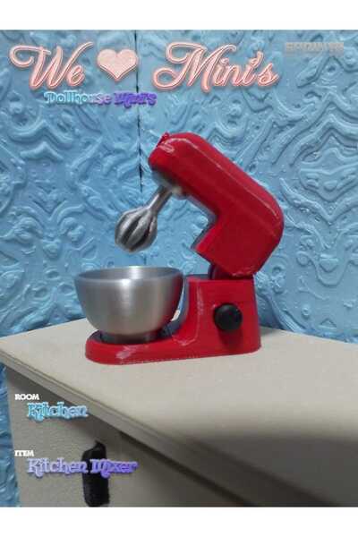 MOON SİRİUS 1\10 MİKSER MAKET-BEBEK EVİ EŞYASI