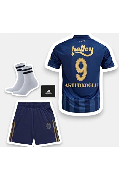Forma F'ener.bâhçe 2025/2026 Sezon LAVİVERT ÇOCUK 4.LÜ SET FUTBOL Forması Akt...