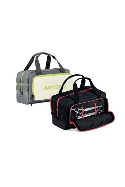 Artero Barbering And Hairdressing Tool Bag 23 X 19 X 28 Cm Atlas Black And Red - Promotion No.102A