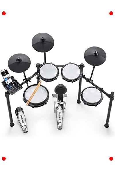 larstkas Dijital Elektronik Davul Seti - Sessiz Mesh Pedli